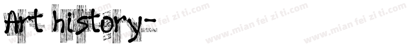 Art history字体转换
